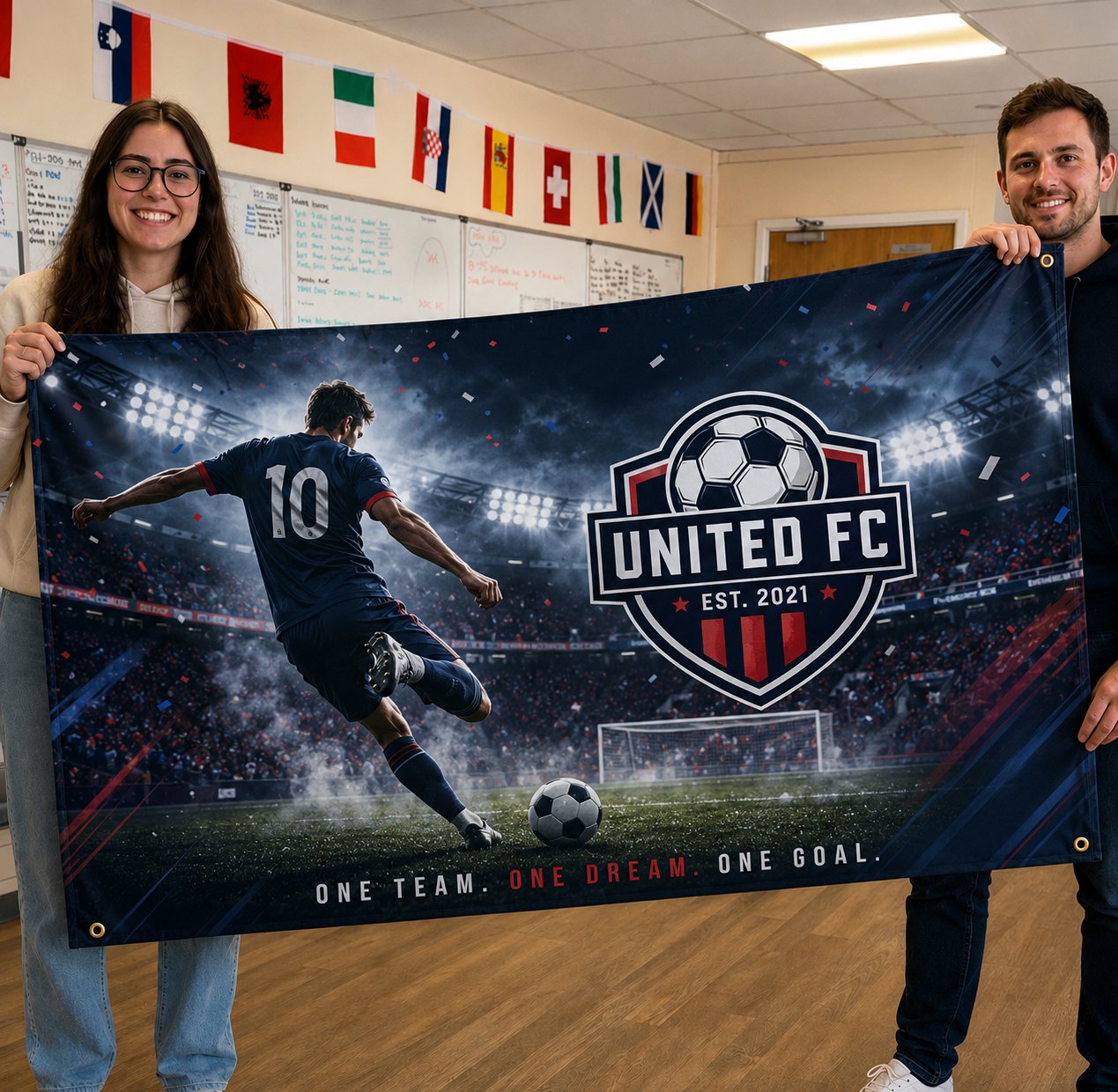 Football Fan Flags
