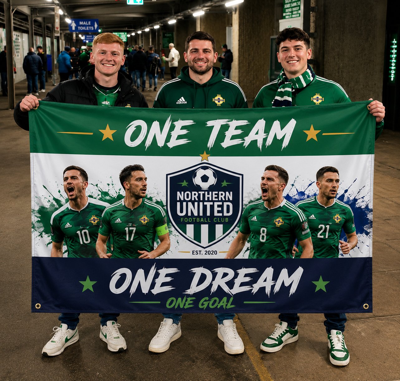 Football Fan Flags