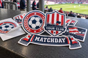 Custom football sticker designs