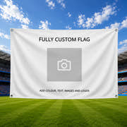 Custom football flag