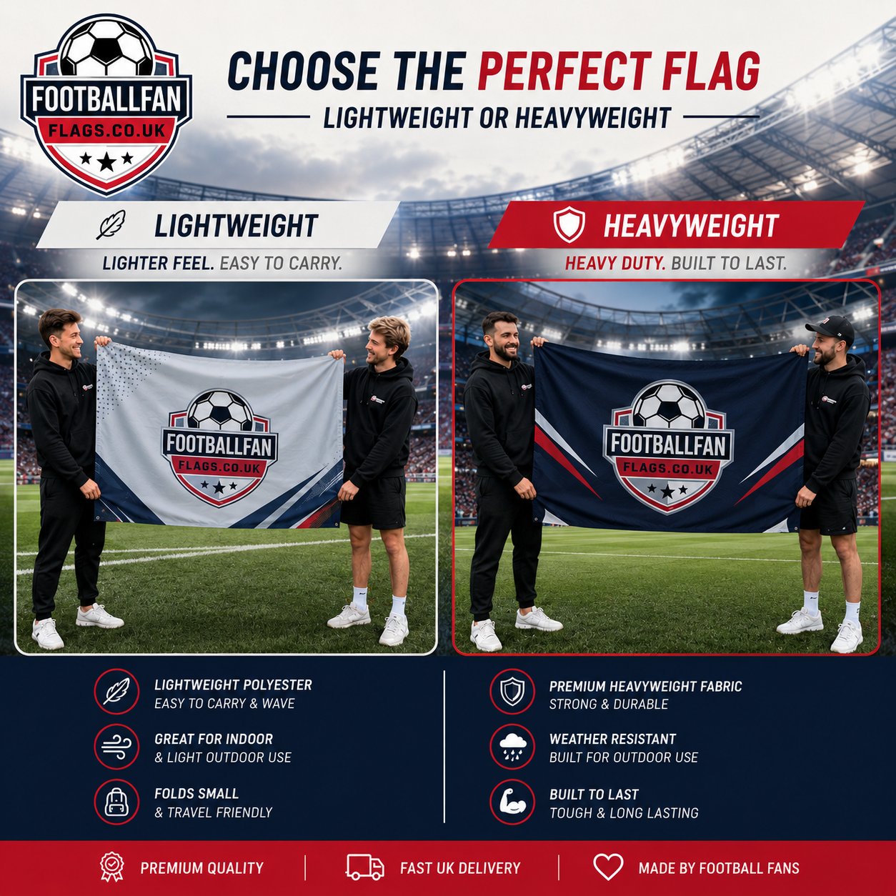 Football Fan Flags